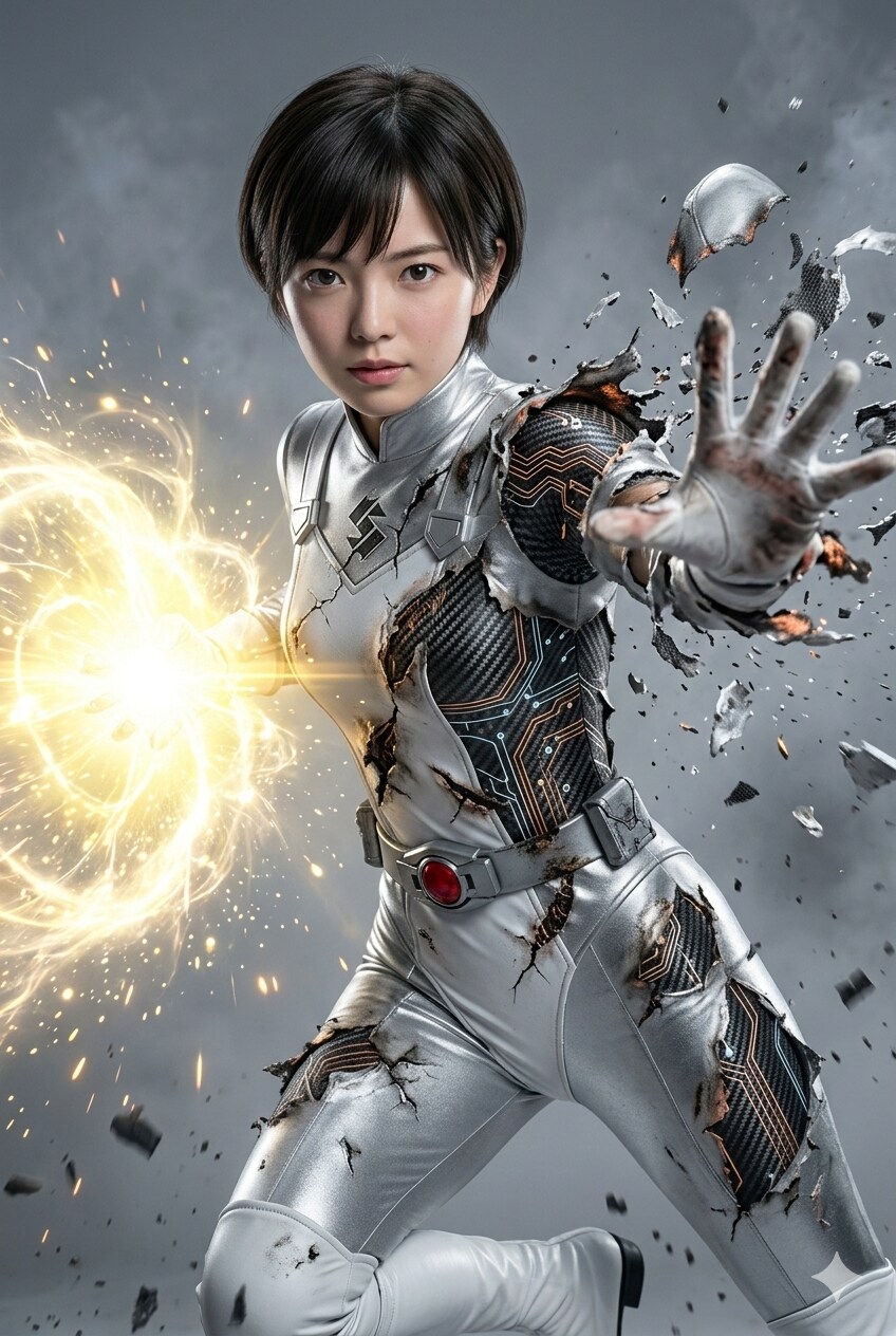 最大稼働　戦隊ホワイト
