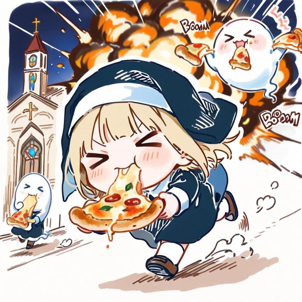 シ ス タ ー お ピ ッ ツ ァ ⛪🍕💥💥💥