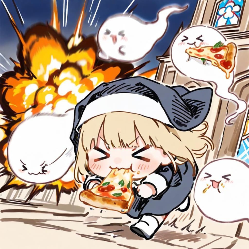 シ ス タ ー お ピ ッ ツ ァ ⛪🍕💥💥💥