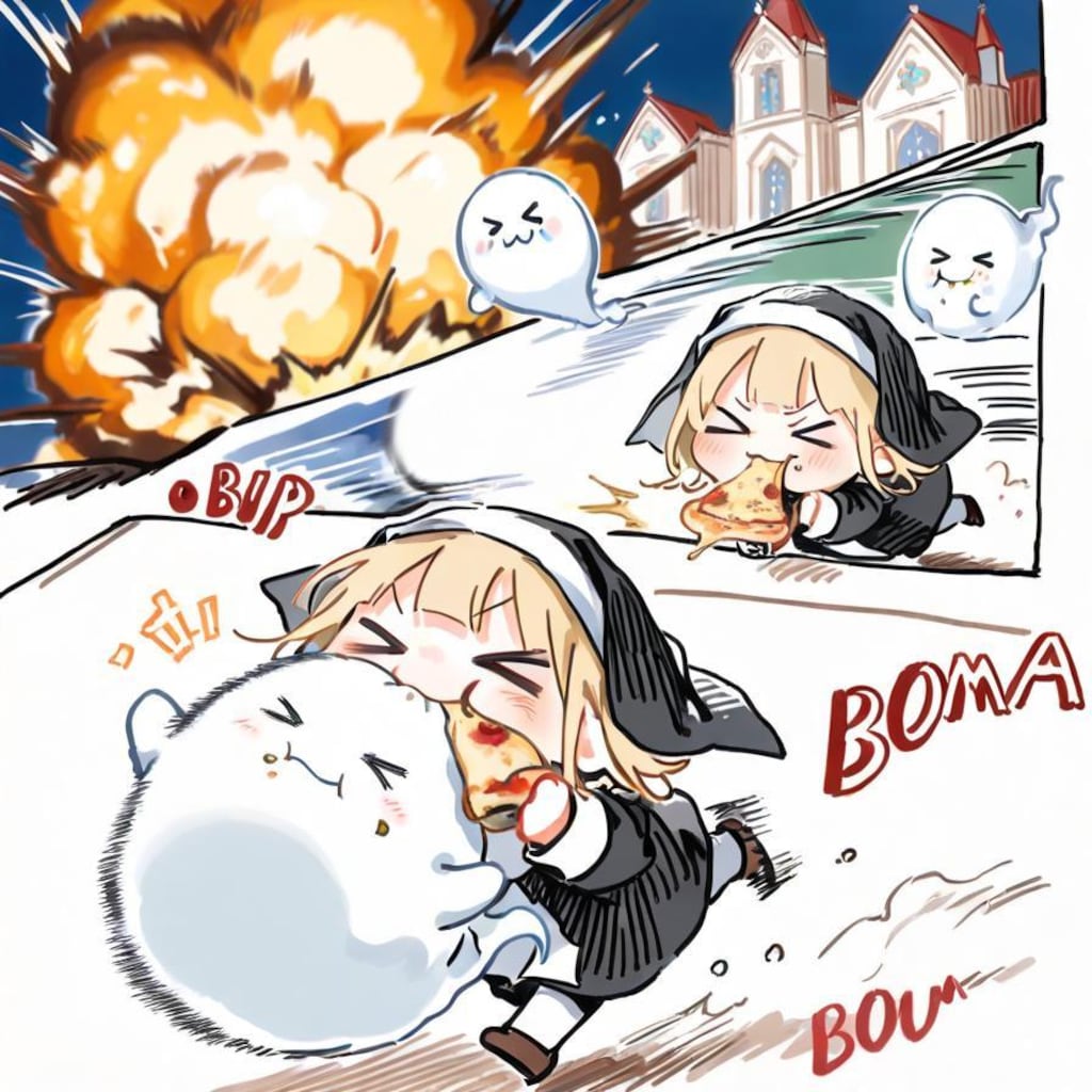 シ ス タ ー お ピ ッ ツ ァ ⛪🍕💥💥💥