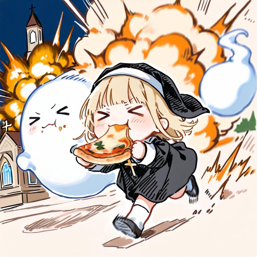 シ ス タ ー お ピ ッ ツ ァ ⛪🍕💥💥💥