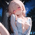夜の公園でオナニー 4枚目