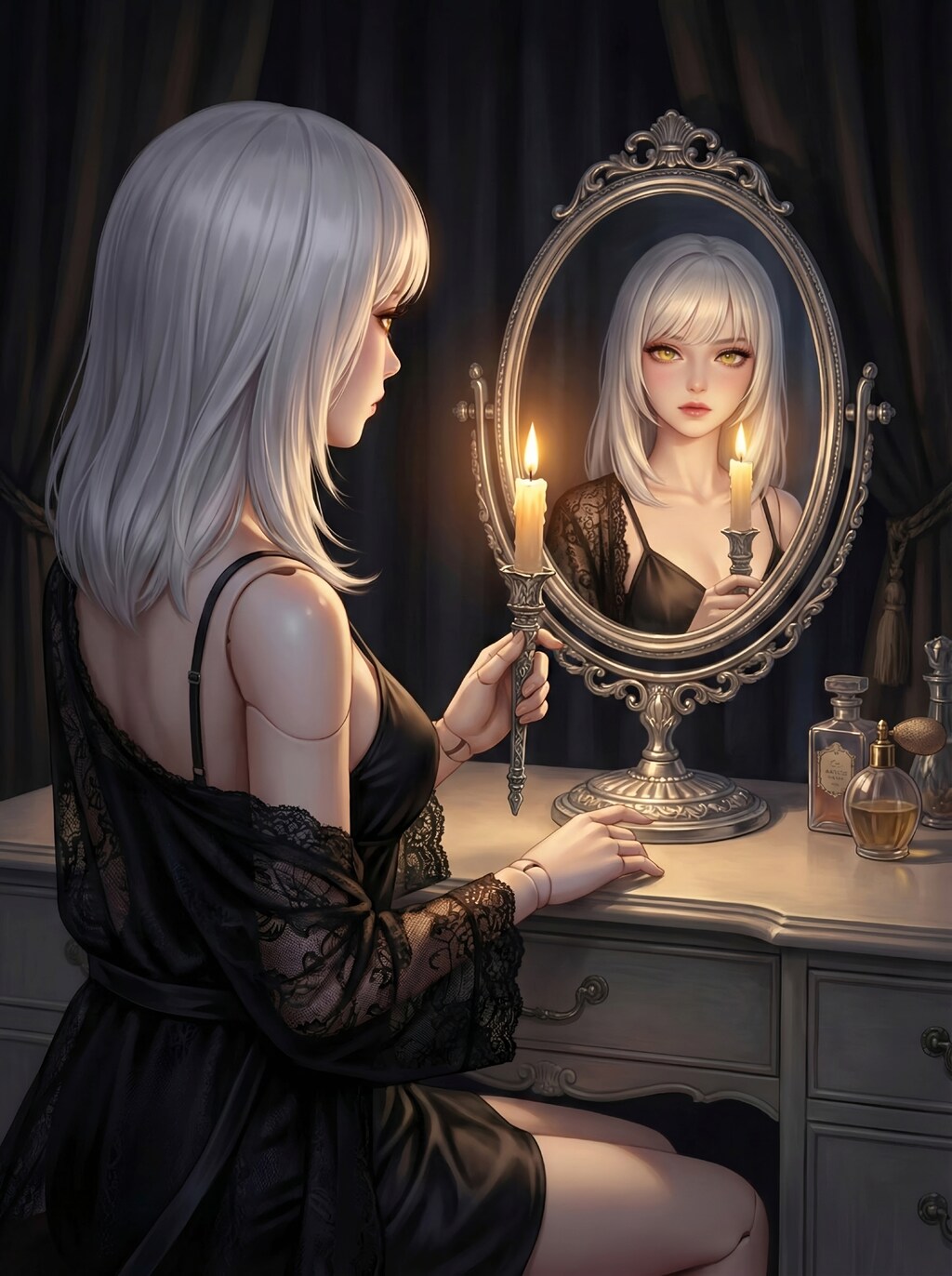 『 揺らぐ面影 』 - Flickering Visage