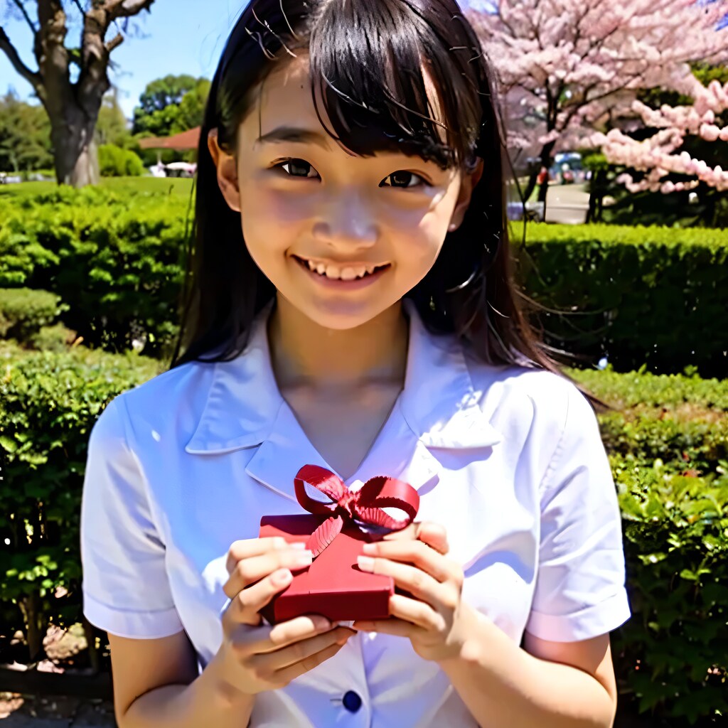 黒髪ロングでワイシャツの美女１１