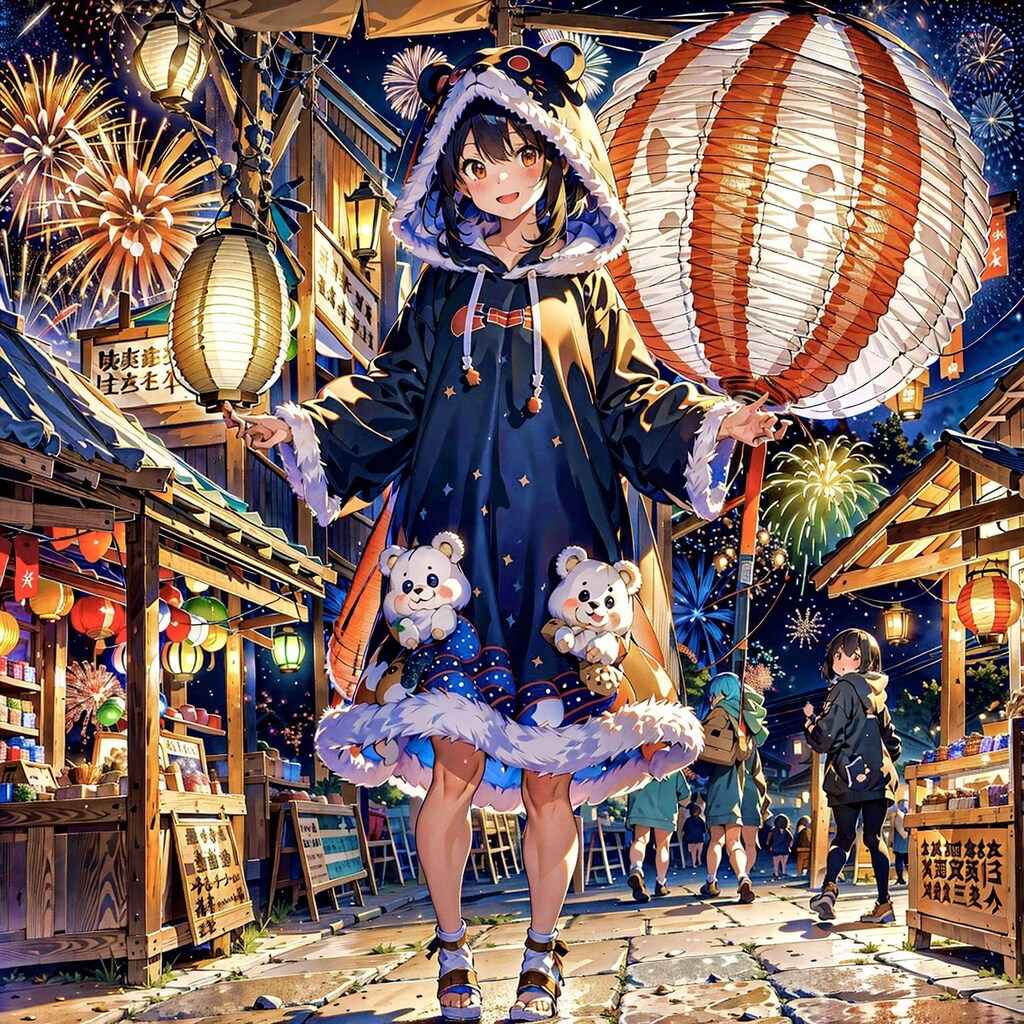 くまと祭り