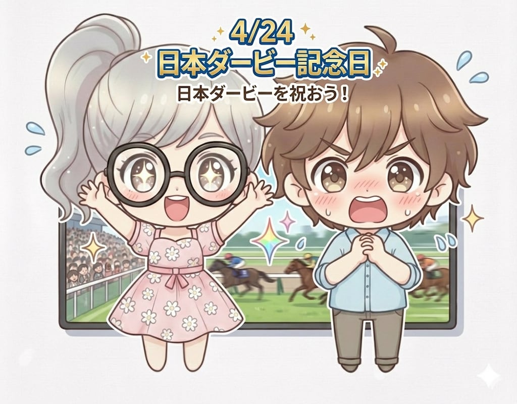 今日は「日本ダービー記念日」