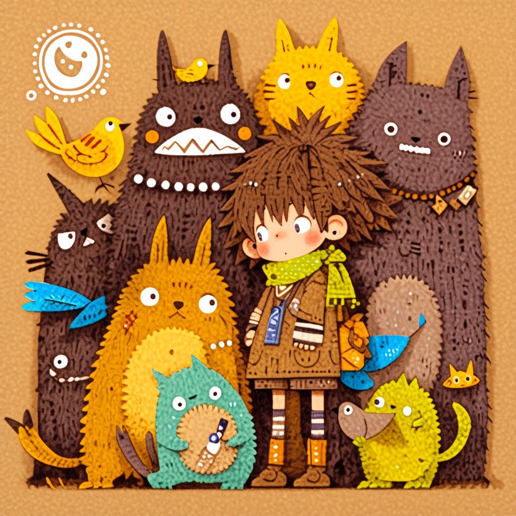 少年と奇妙な友達