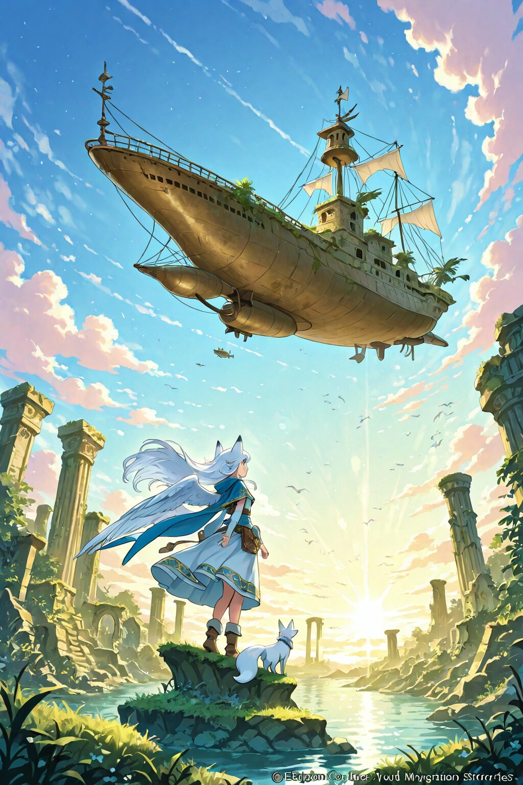 飛行船 | の人気AIイラスト・グラビア