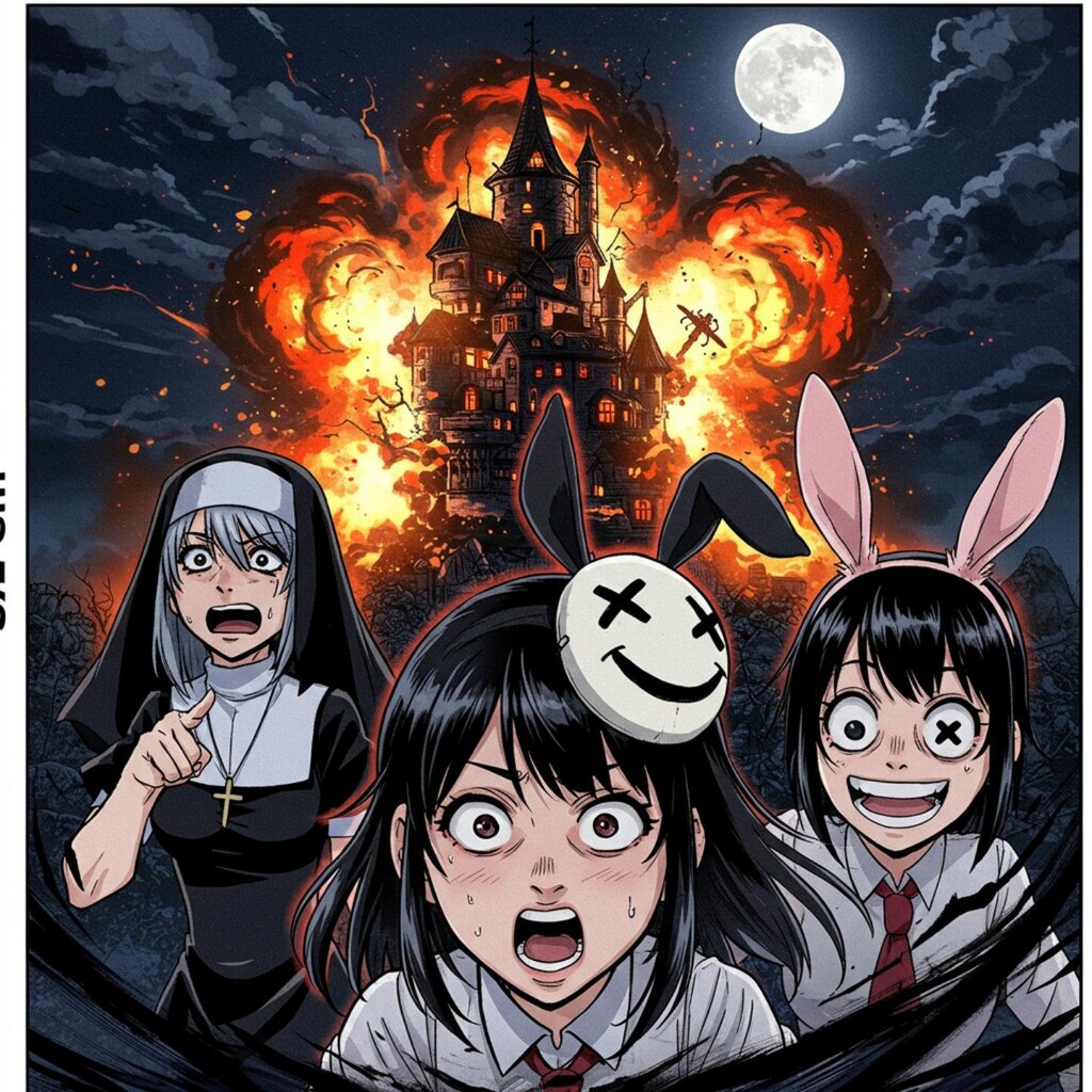 小説『微笑みで護衛ぶっとばす！😊』【ニャンノ世界】