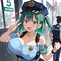 興奮させてしまうポリス♡ 2枚目
