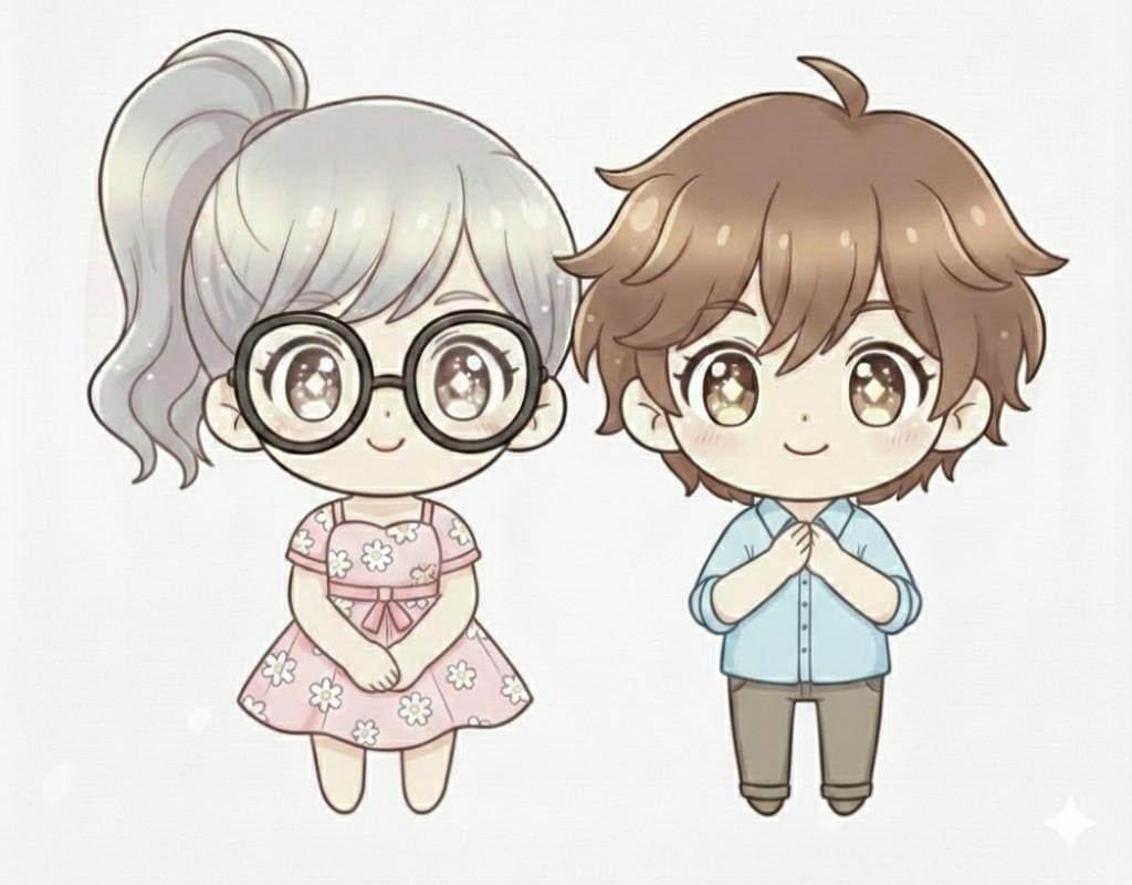 自キャラをシール化　作例４