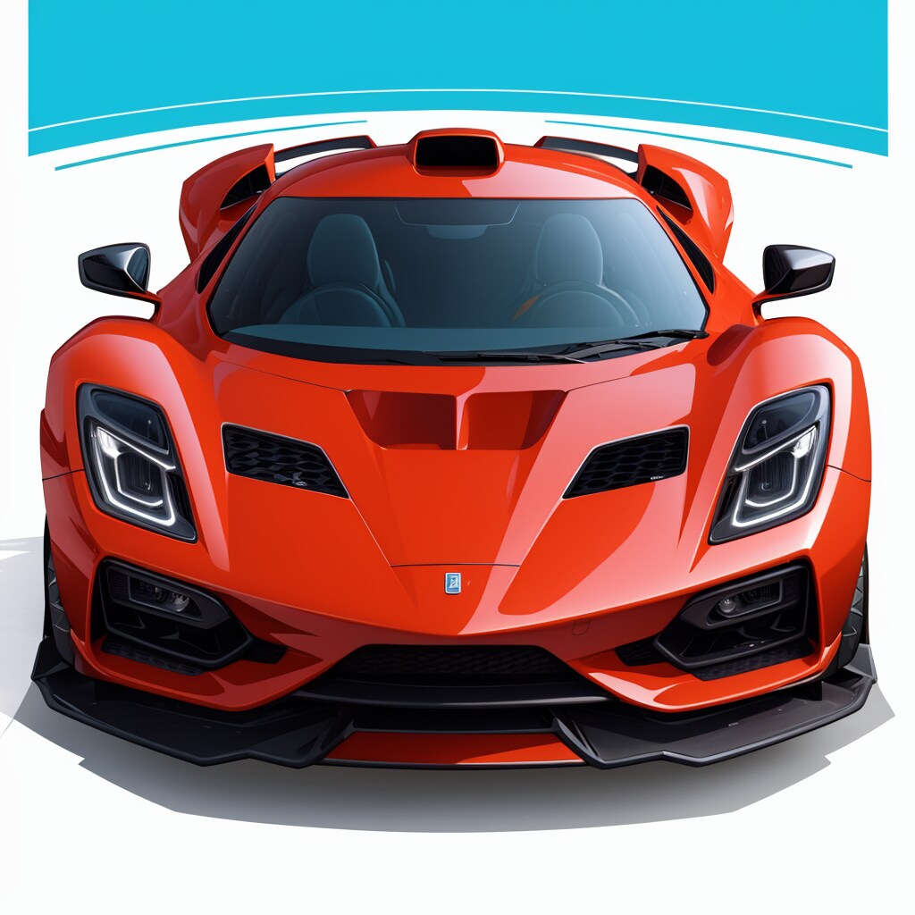 AI君にスーパーカー（ハイパーカー）出力してもらった