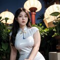 チャイナドレス女子(4枚) 2枚目