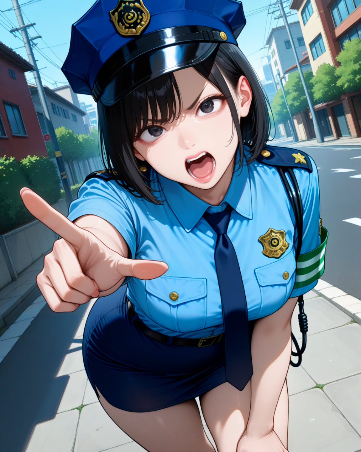 逮捕！