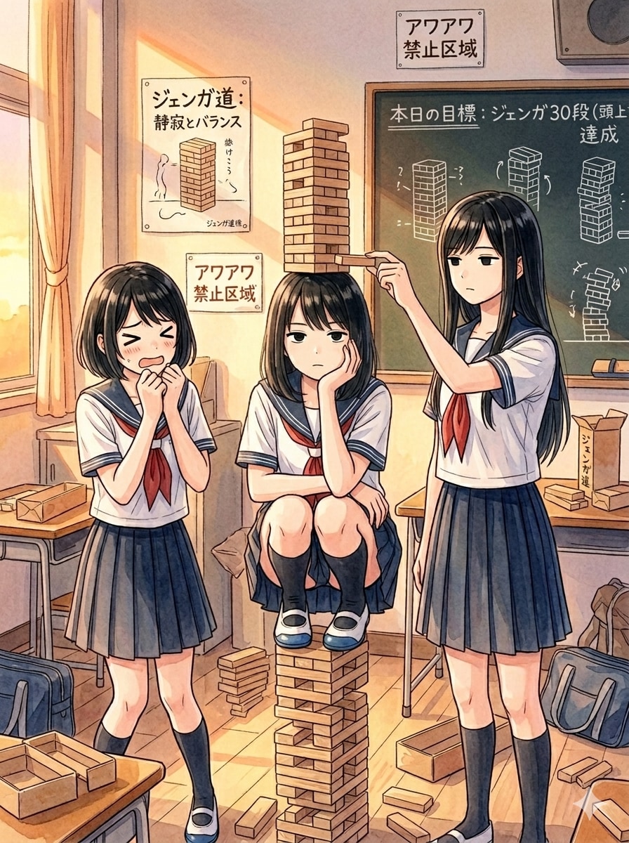 ジェンガ神に祈れ