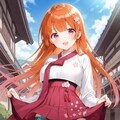 韓服コスでパンチラ 6枚目