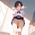 この学校では毎年恒例の陰毛調査 2枚目