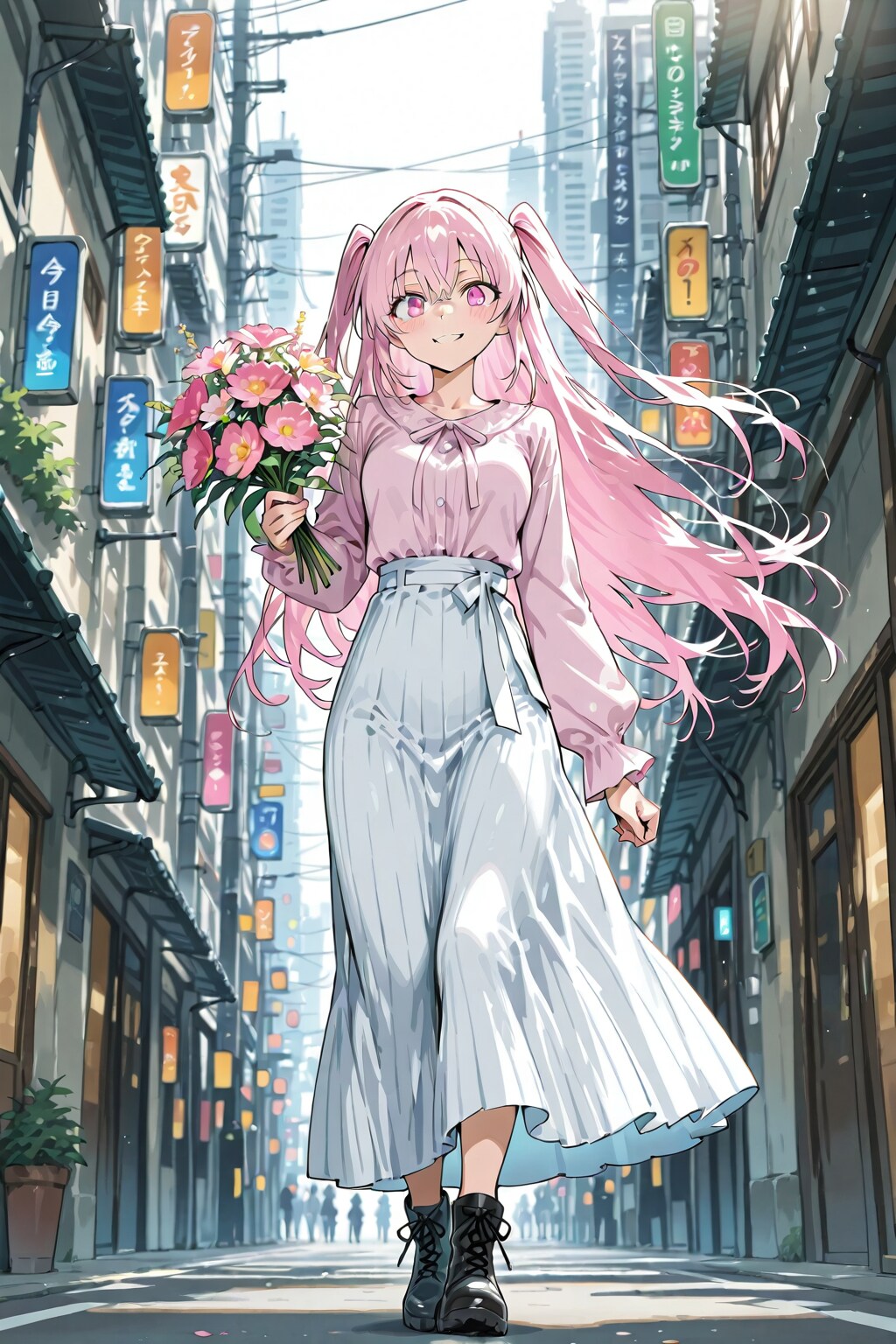 DAISYちゃんの春色コーデ