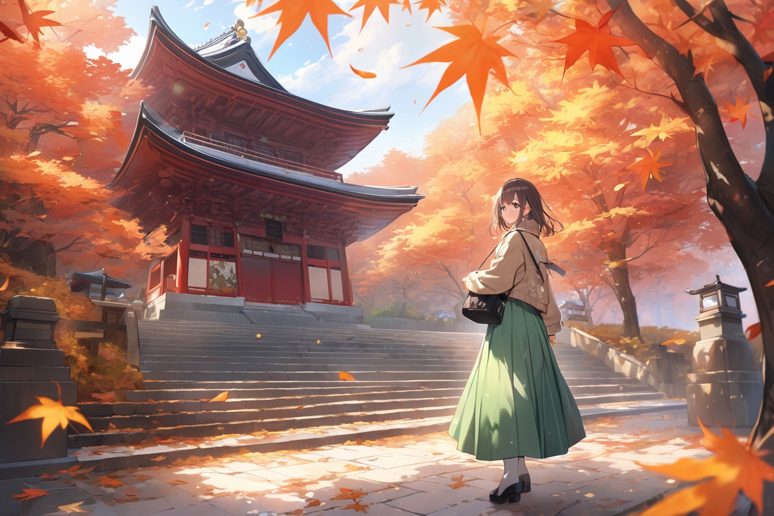 紅葉 | の人気AIイラスト・グラビア