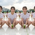 学校行事～田植え～ 2枚目