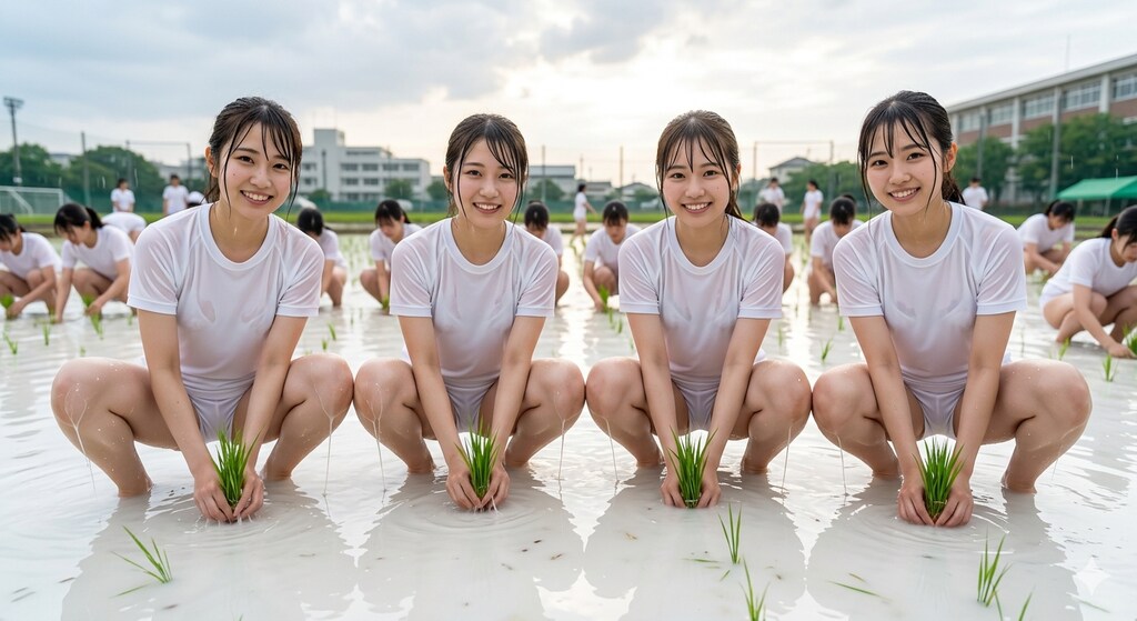 学校行事～田植え～
