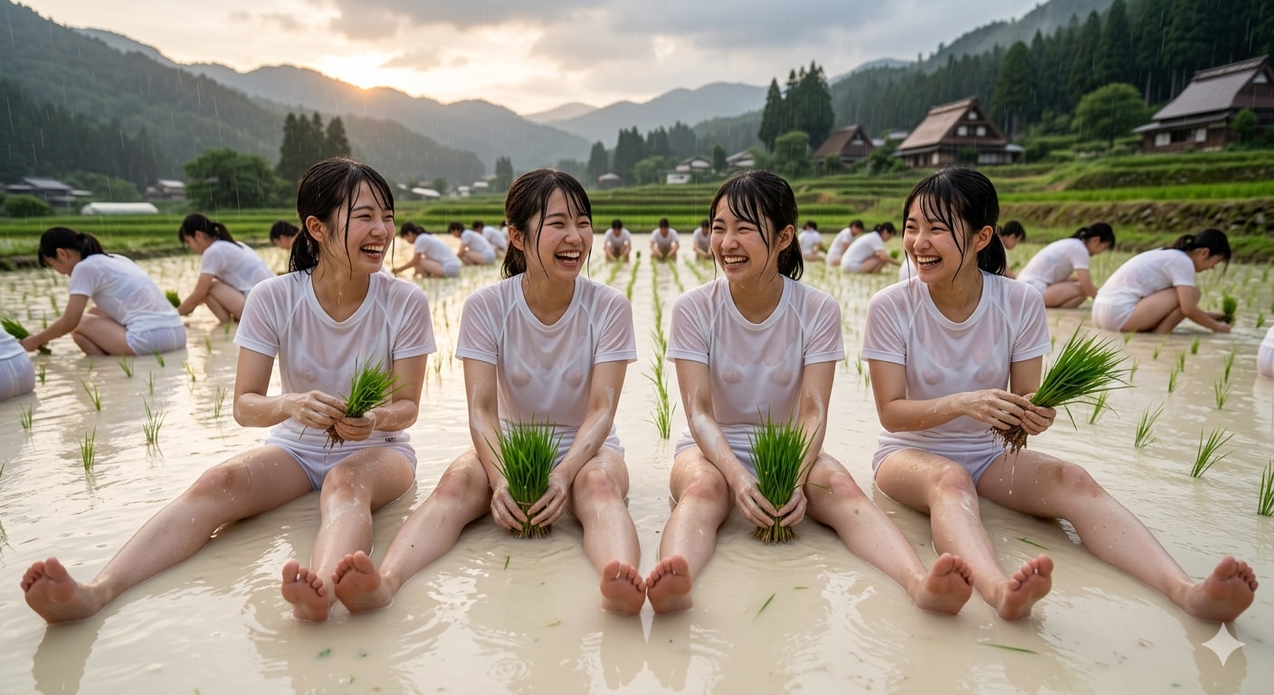 学校行事～田植え～