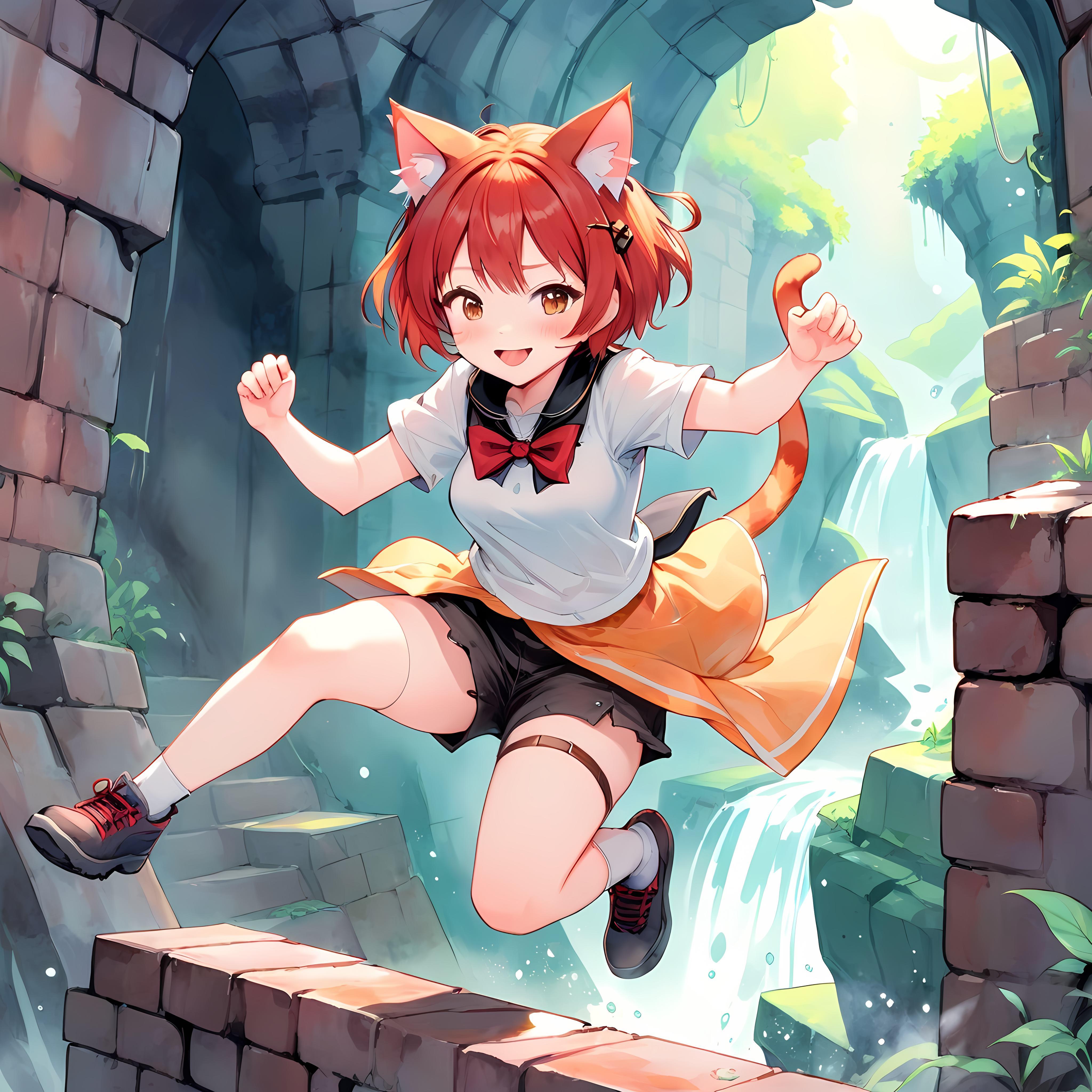 ｢にゃははっ！　余裕、余裕！｣