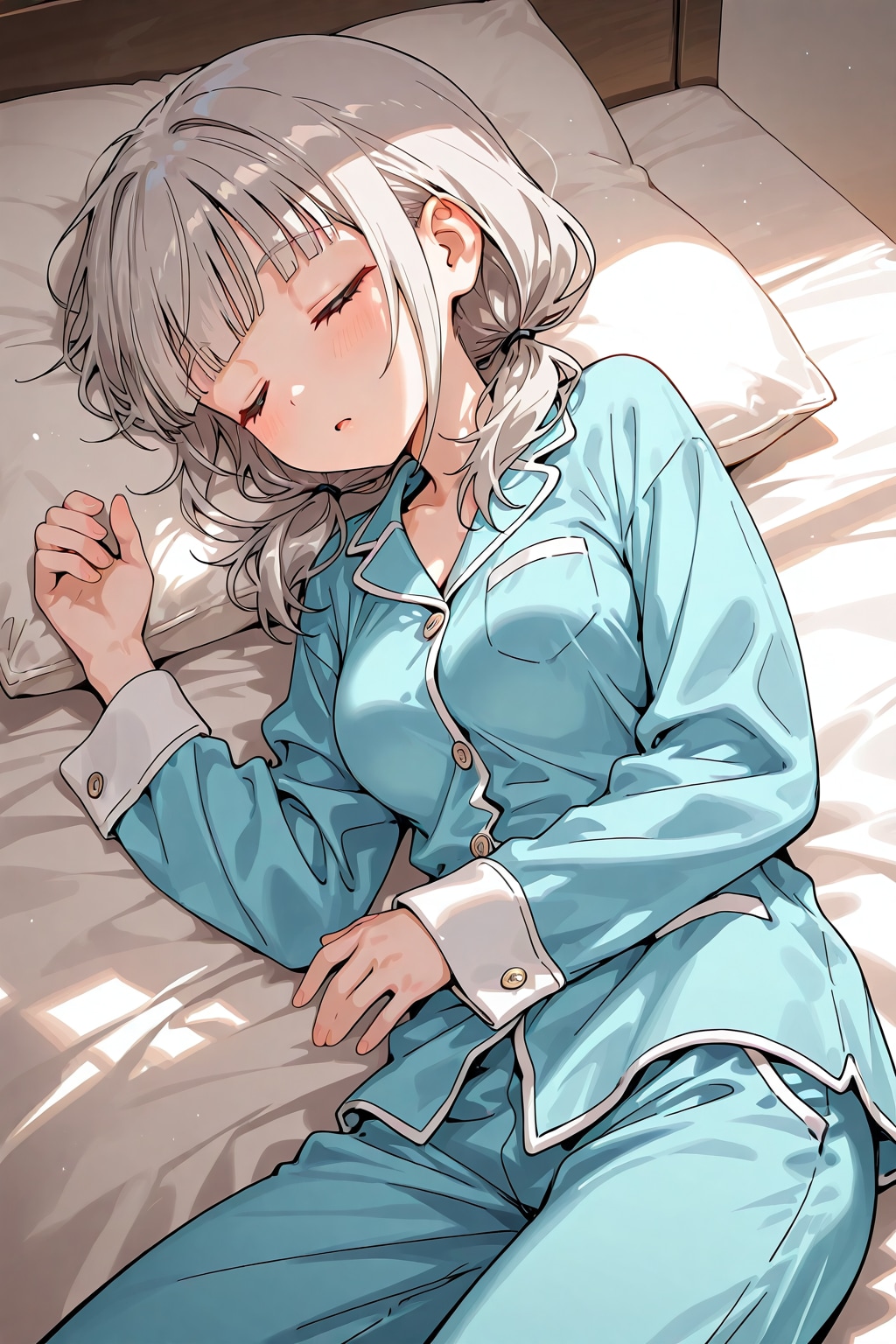 寝落ち | の人気AIイラスト・グラビア