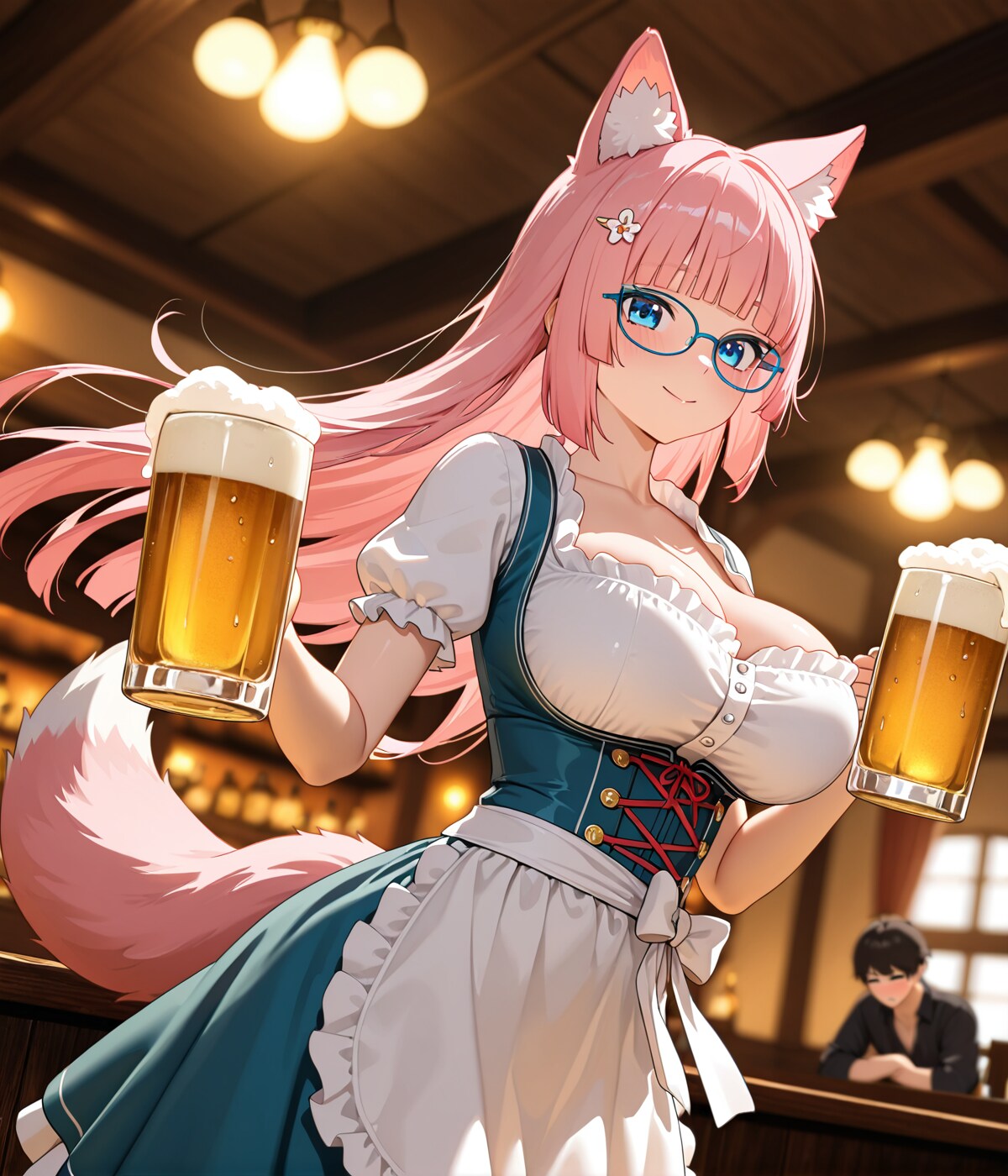 「うー、私も飲みたいよぉ～」