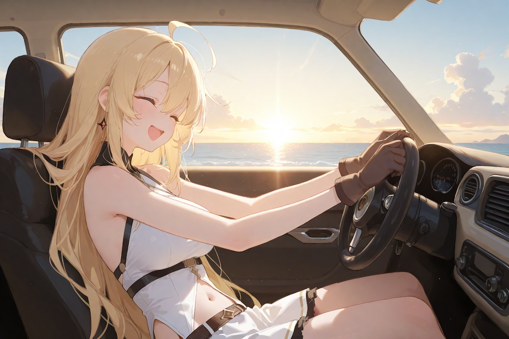 天気もいいし、ドライブでもどう？