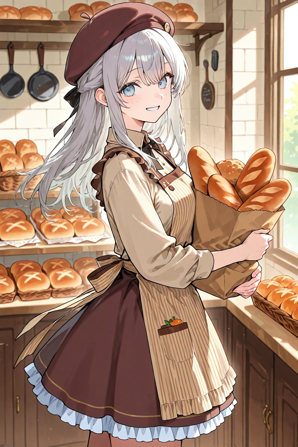 パン屋の女の子