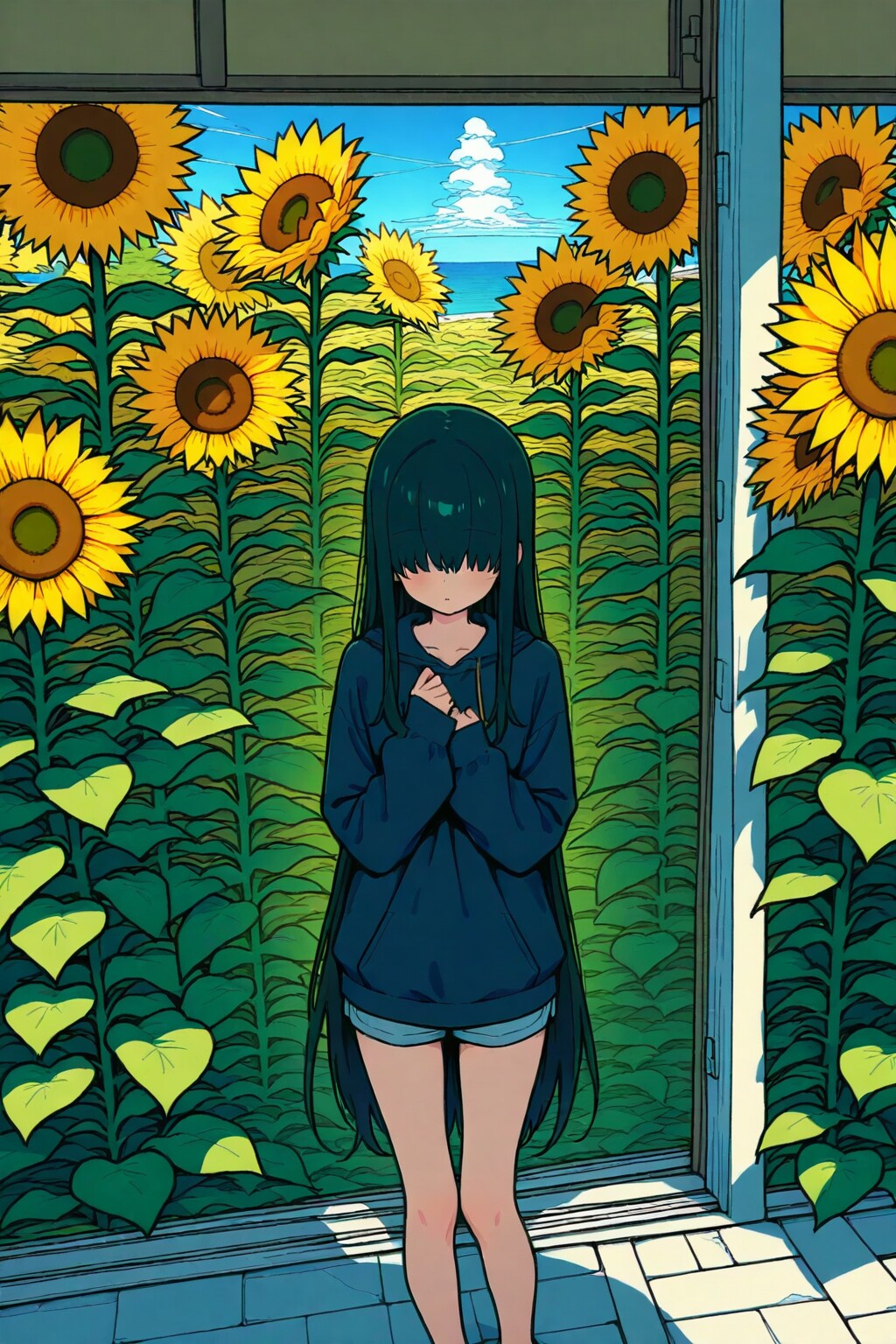 根暗 | の人気AIイラスト・グラビア