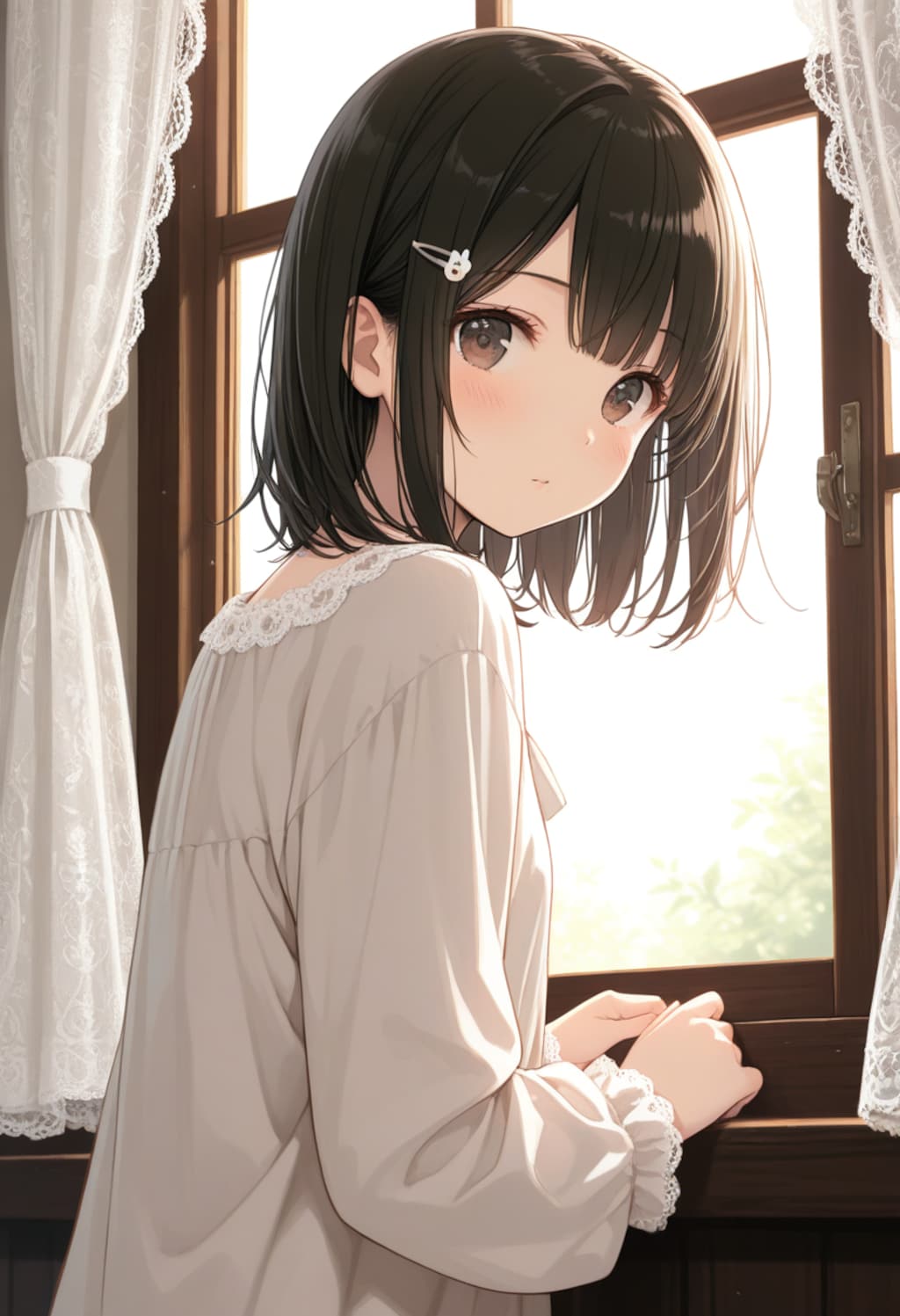 黒髪の美少女(190)