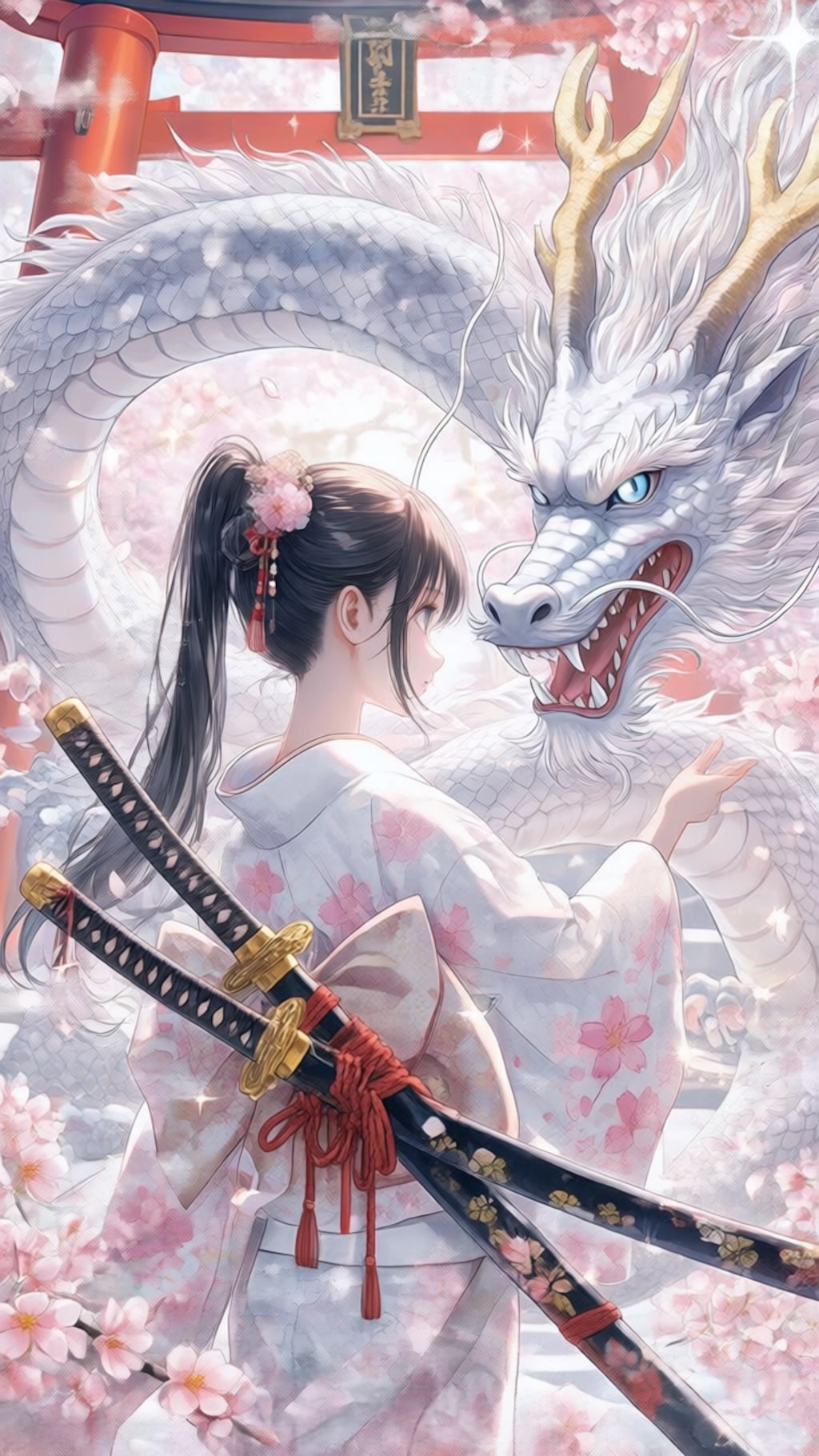 剣人女子＆東洋龍