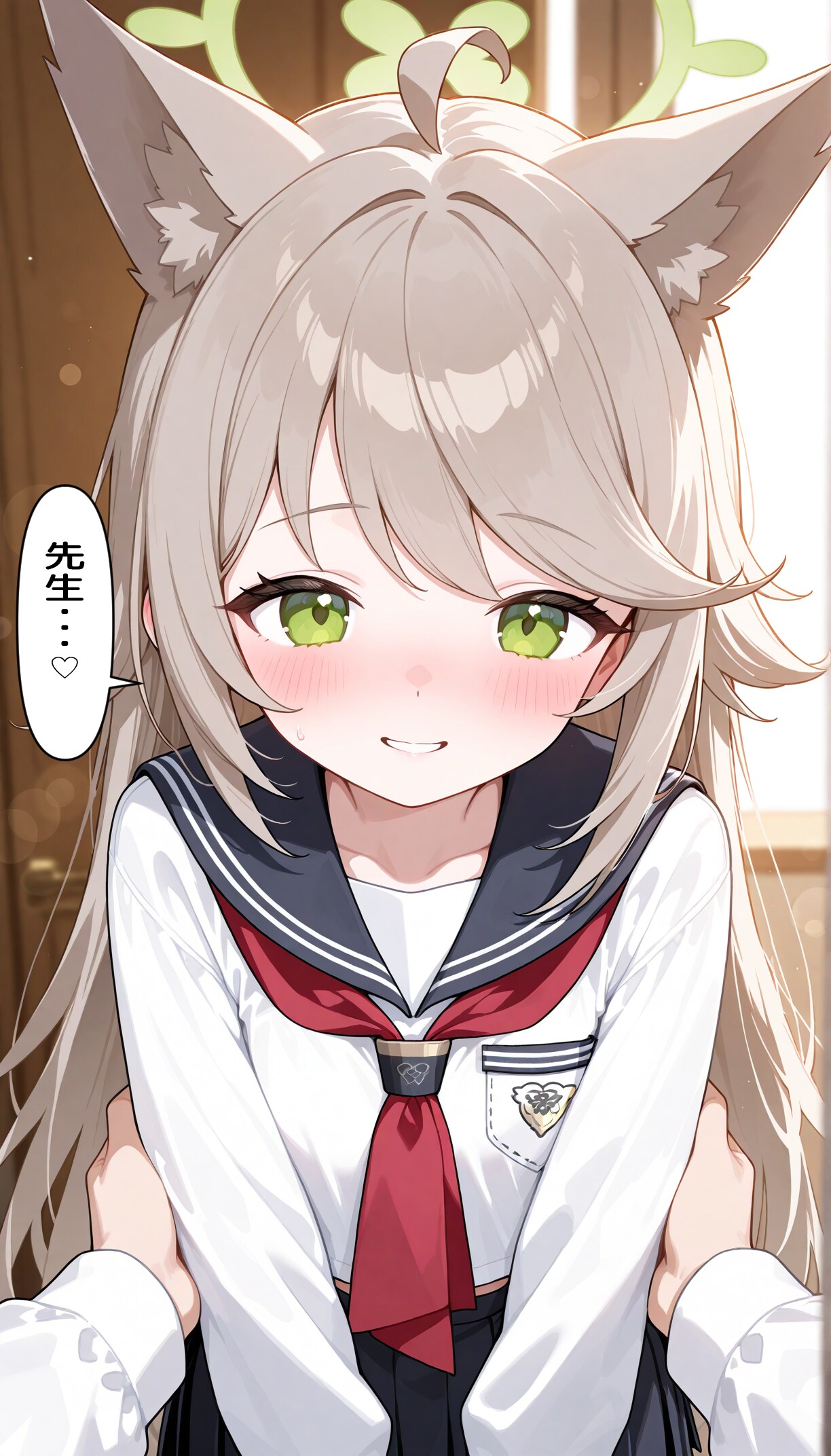 ブルアカ　オトギとイチャイチャしてたら夢オチだった・・。けどやっぱラブラブだった件