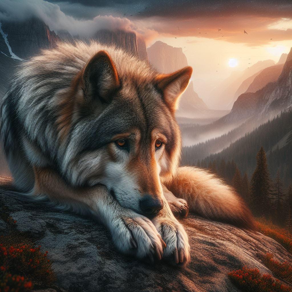 困ってしまった🐺