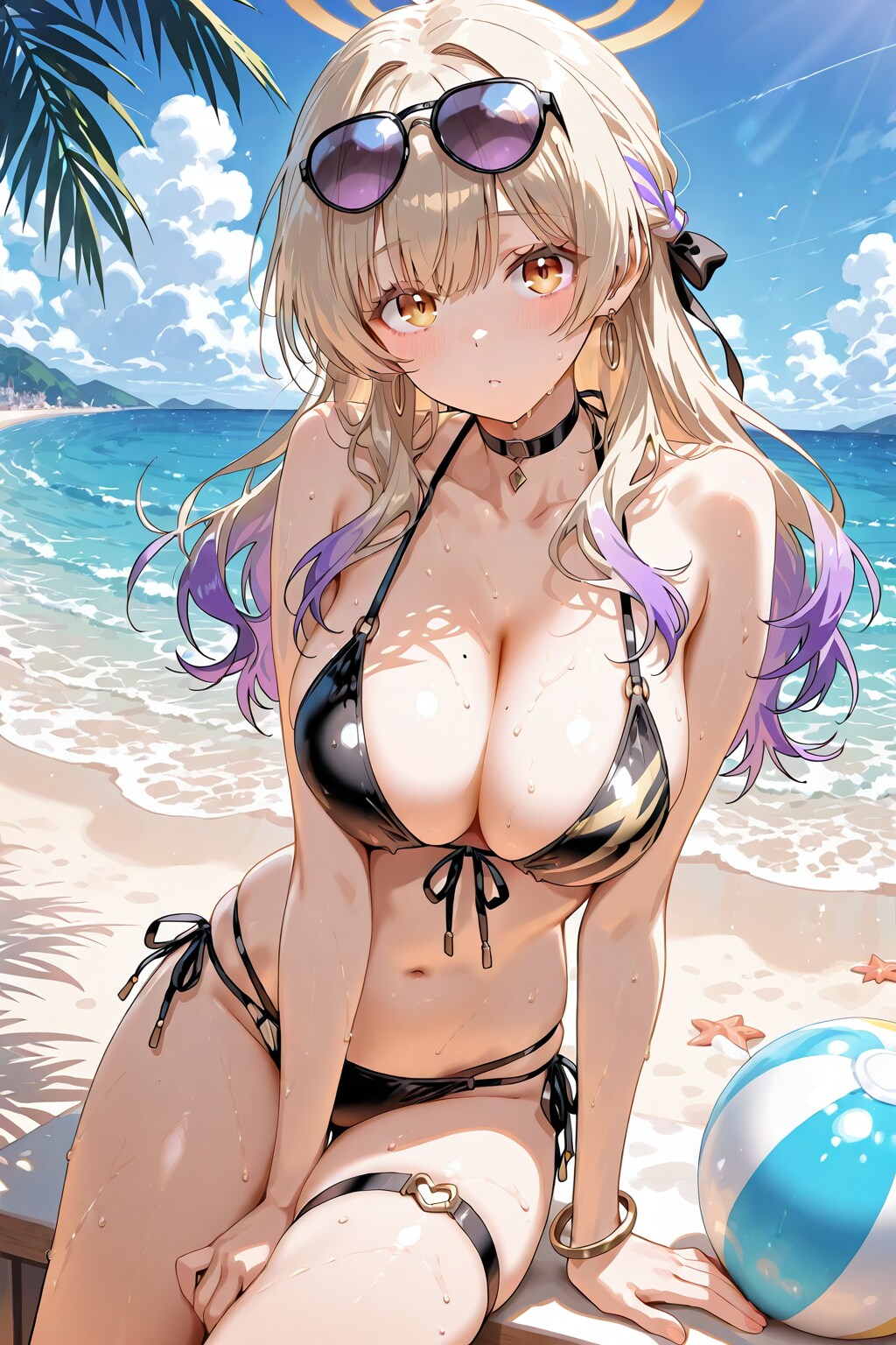 ビーチボールで遊びたい1