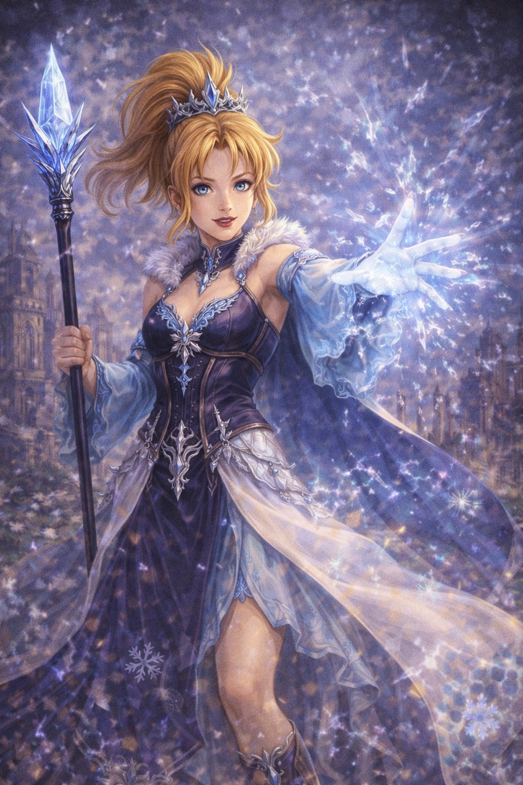 氷属性または水属性 | の人気AIイラスト・グラビア