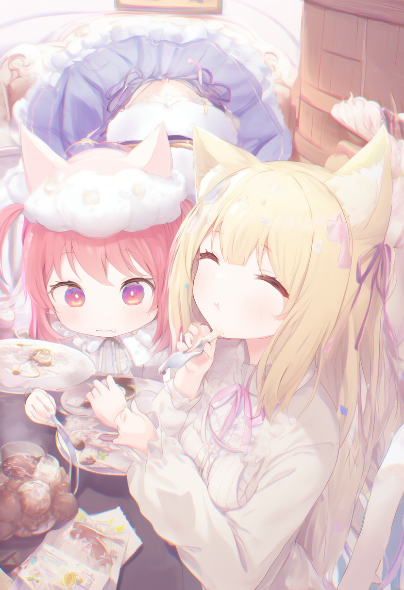『うぅーん…！あっまーい！』
