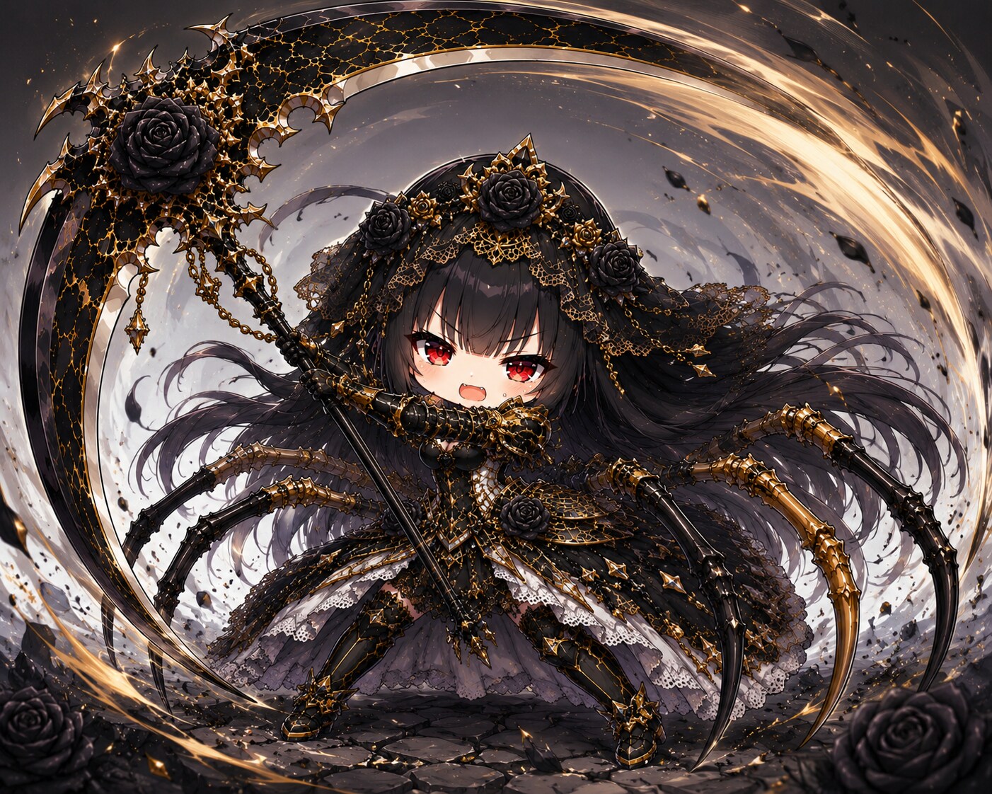 🖤黒薔薇の死神騎士アトラ・ナート