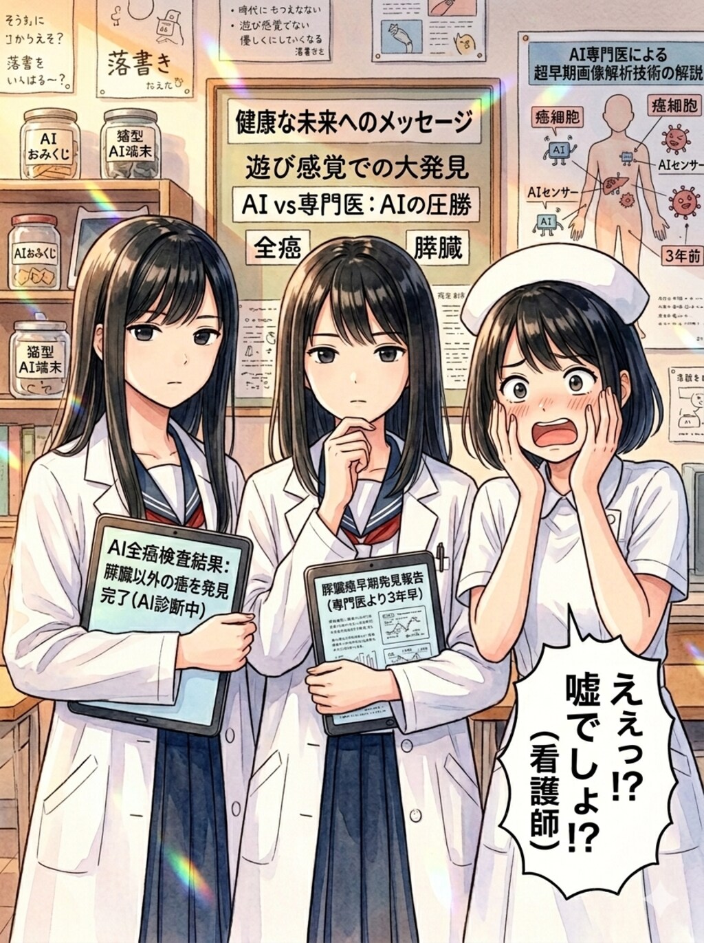専門医より３年早く膵臓癌をAIで発見