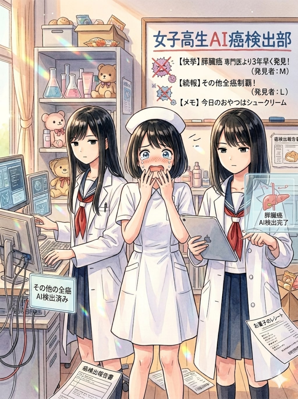 専門医より３年早く膵臓癌をAIで発見