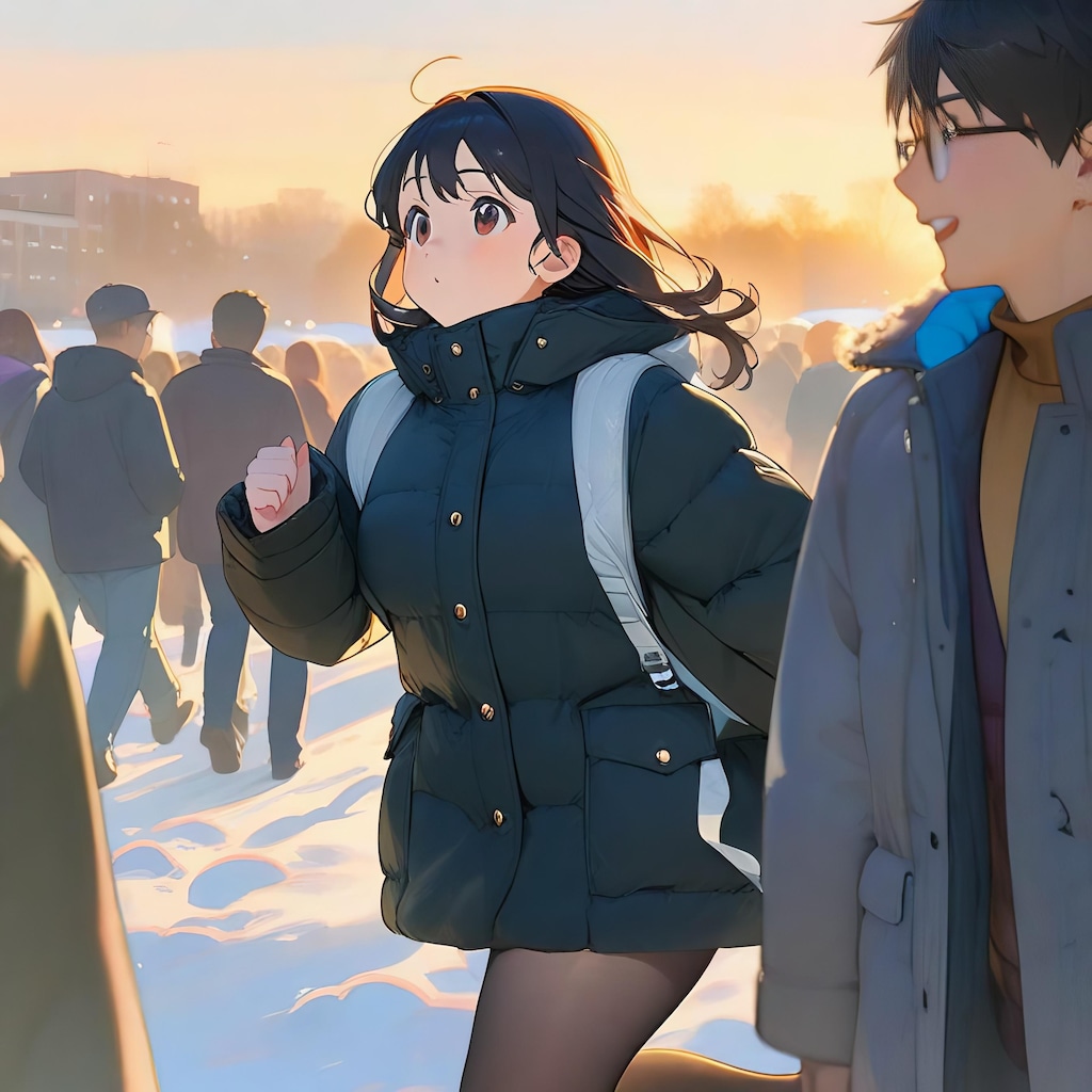 え？走るの？デートじゃなかったのか;;