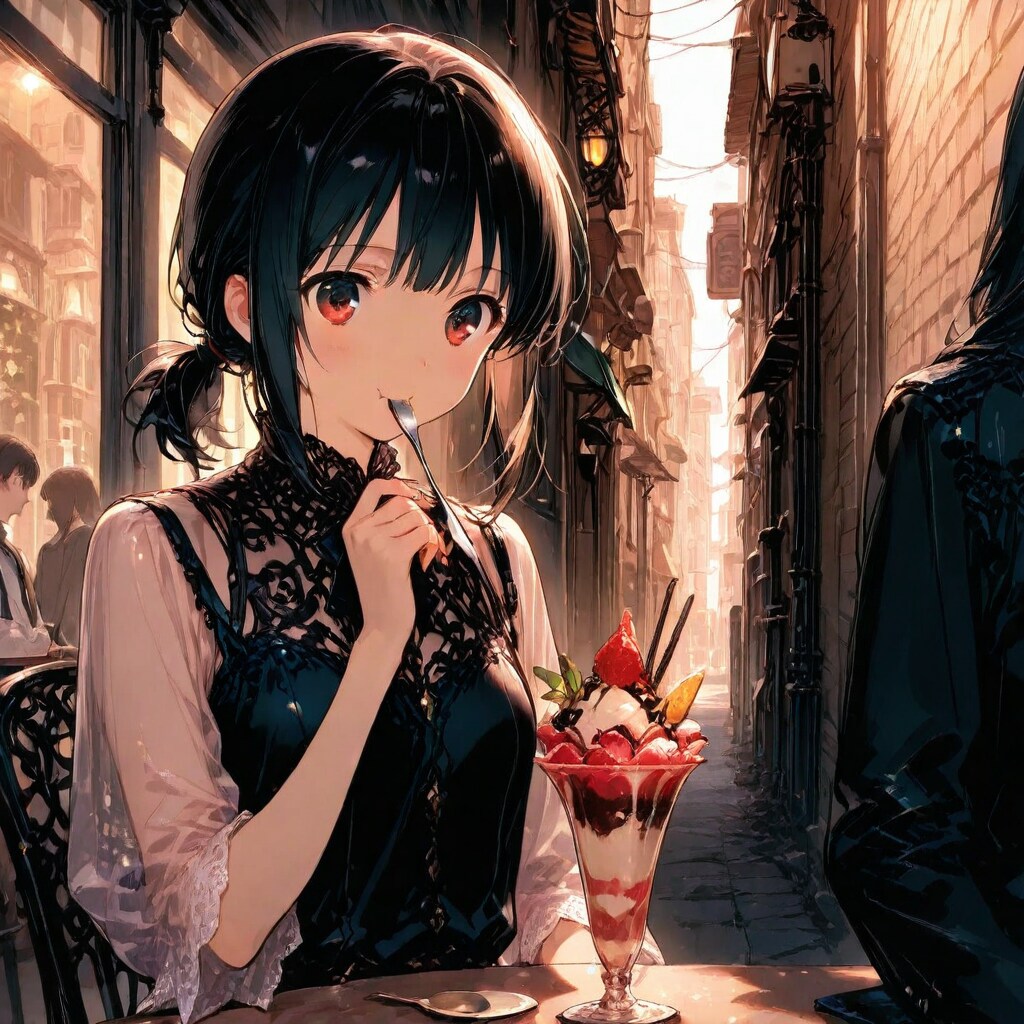 フルーツパフェ