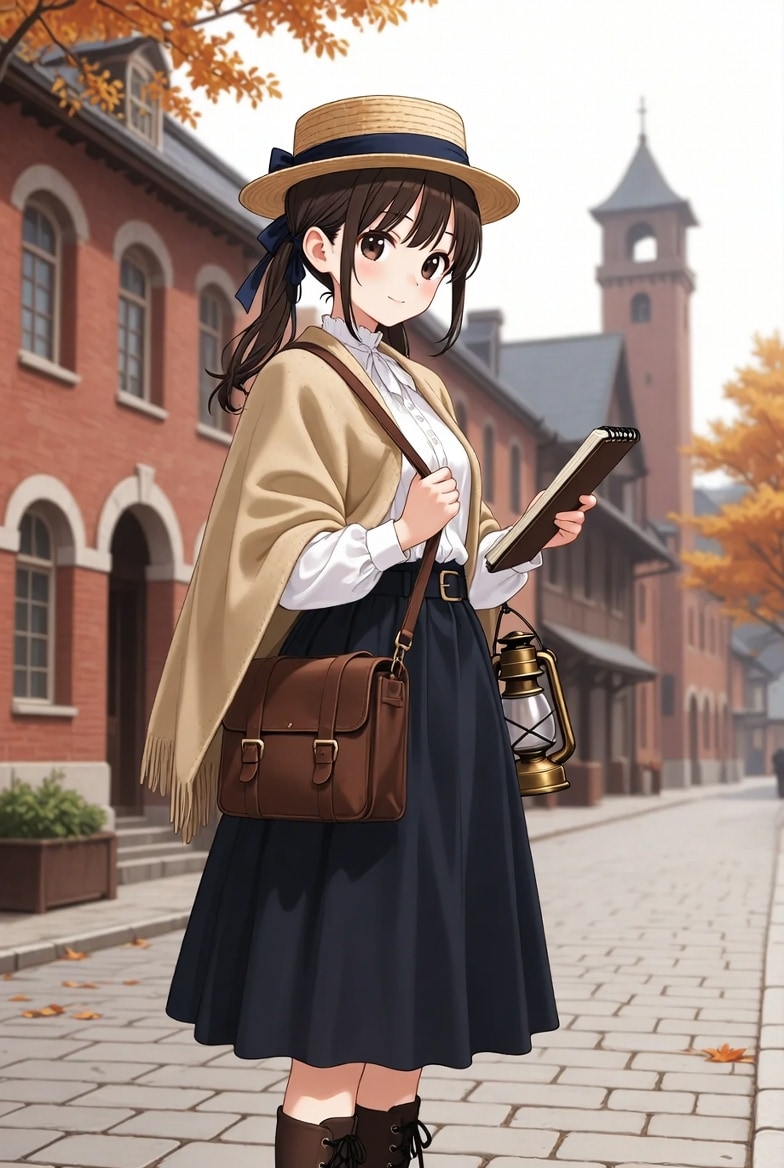 明治冒険家女子 | の人気AIイラスト・グラビア