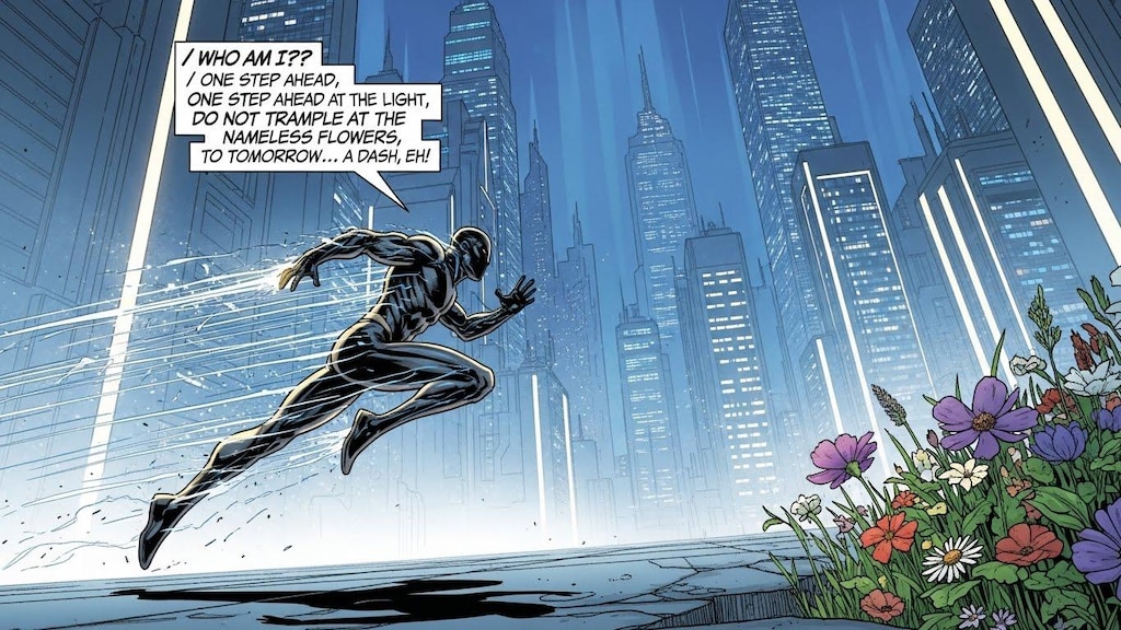 俺は誰だぜ！？ひと足お先, 光の速さでひと足お先, 名もな……