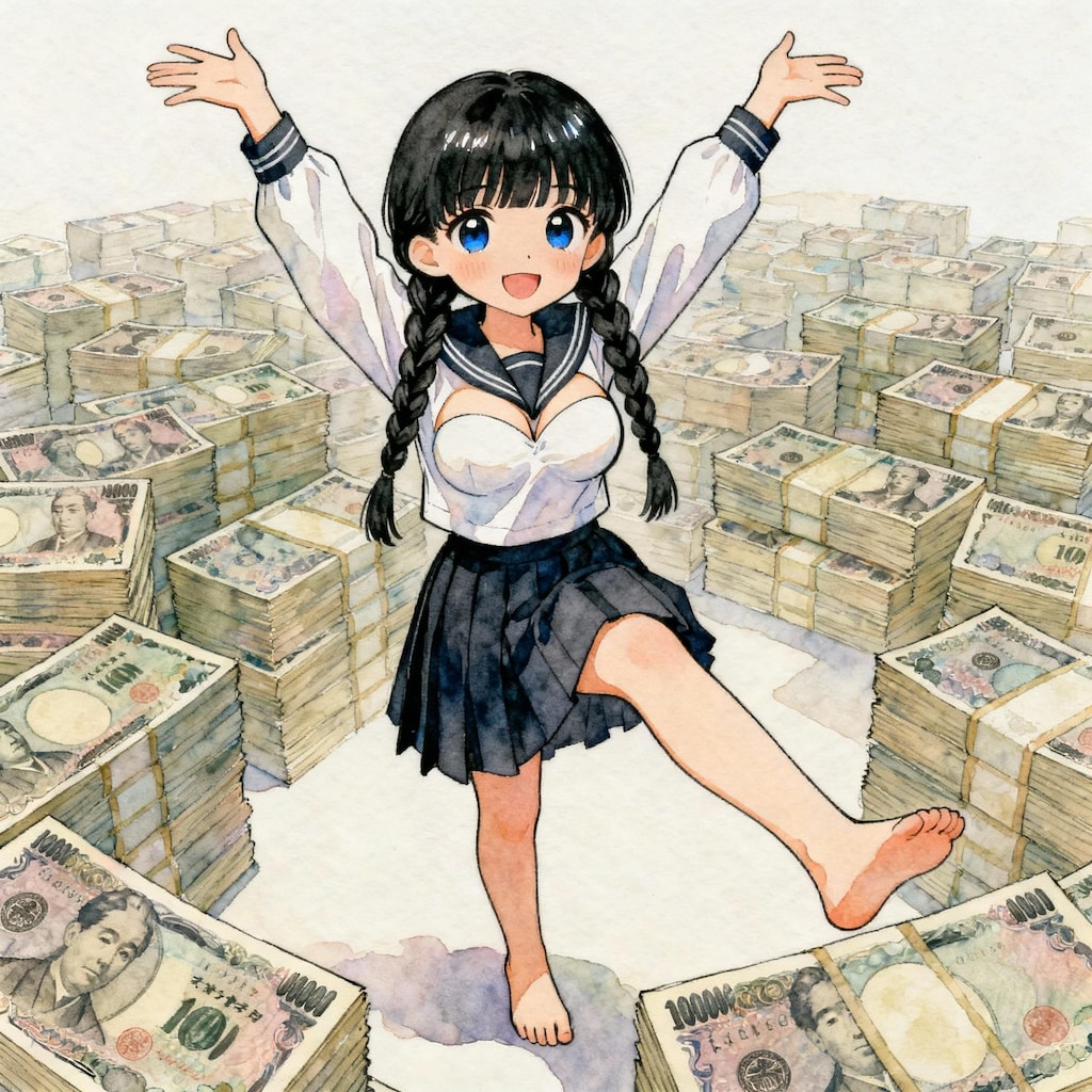 札束少女　Seedream