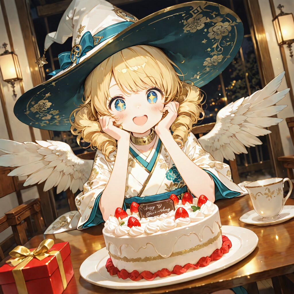 Haloさんのとこのミラちゃんの誕生日🎊