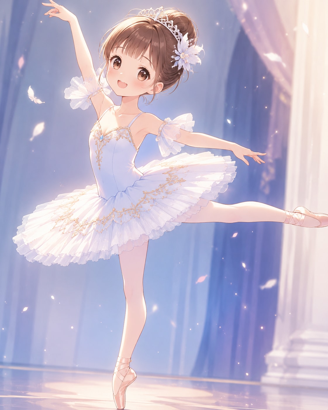 可愛いバレリーナ