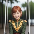 公園で遊ぶミネバコスちゃん 2枚目